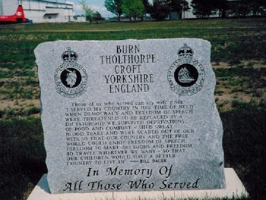 Yorkshire Memorial -- Trenton Ontario